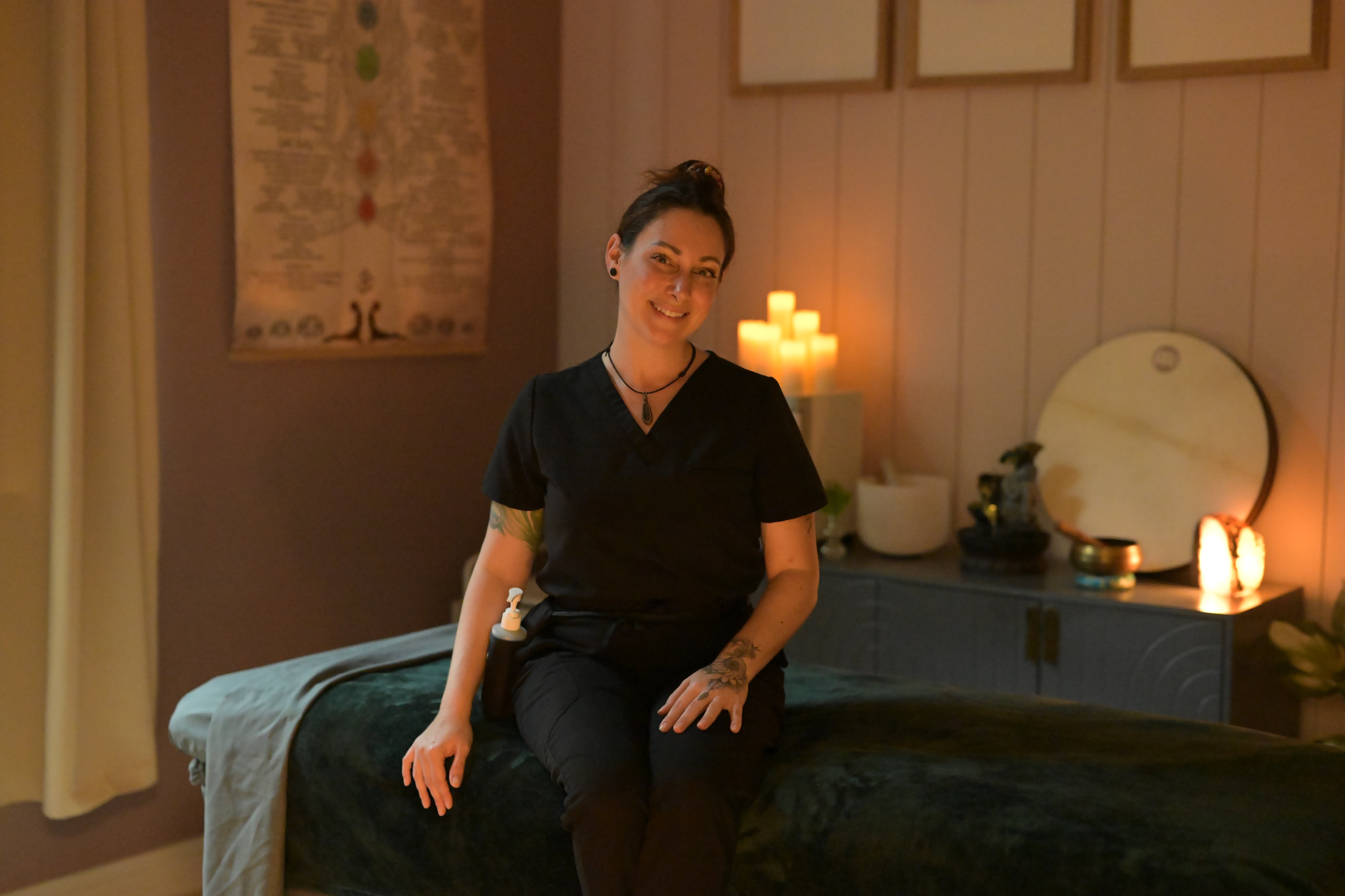 Krysta Smith, licensed massage therapist and embodiment coach in New Port Richey, Florida